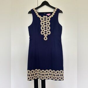 Lilly Pulitzer Adelson Navy Shift Dress